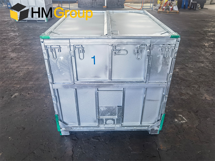 Pallet Container with Lid