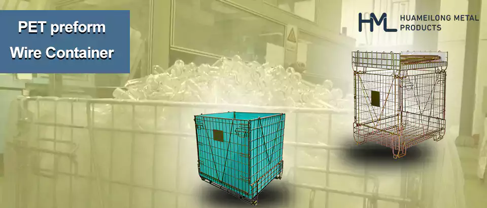 How PET Preform Wire Container Can be A Real Savage for your Food Industry