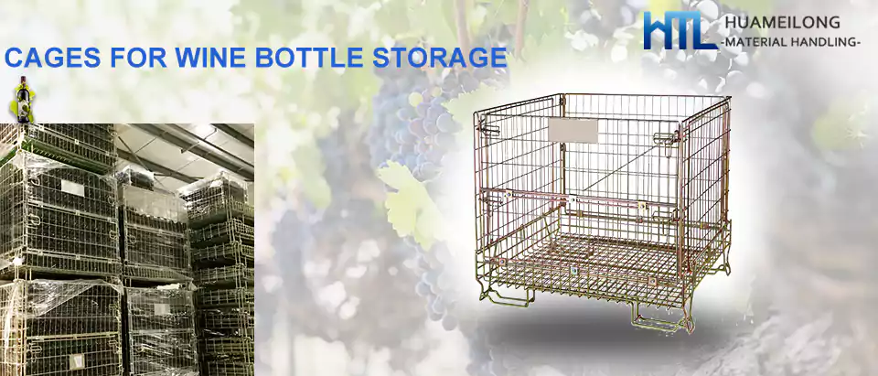 Importance of Industrial Wire Containers in the Wine Industry