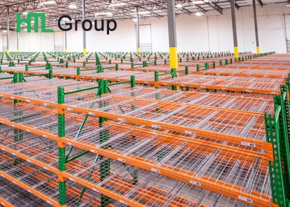 Pallet Racks with Galvanized Wire Decking—An Expert’s Choice