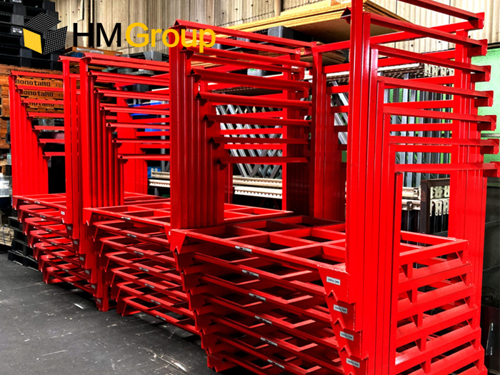 Steel Plate Stacking Rack
